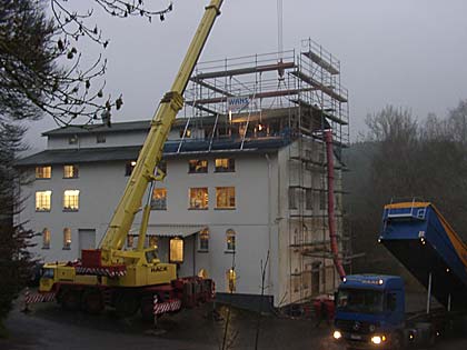 umbau der mühle